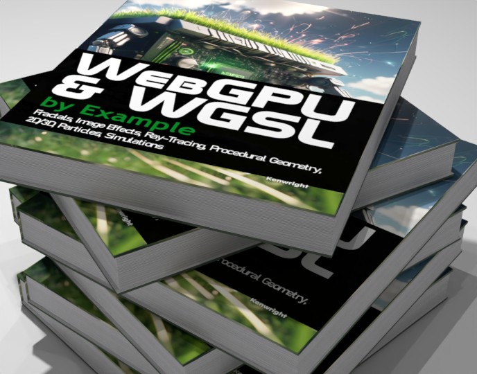 WebGPU and WGSL by Example: Fractals, Image Effects, Ray-Tracing, Procedural Geometry, 2D/3D, Particles, Simulations (Paperback) preview