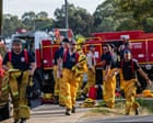 Australia news live: three missing in Victorian fire hotspot were last seen in front of house later destroyed by flames