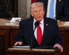 State of the Union address: Trump begins what he said will be a ‘long speech’ – live updates